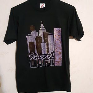 Vintage Jerzees Broadway New York City Women's Single Stitch Made in USA T Shirt